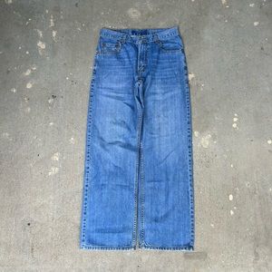 Levis 569 baggy wide leg straight leg jeans